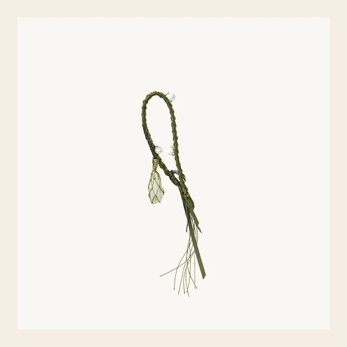 Green Stone Charm Pendant - Image 5